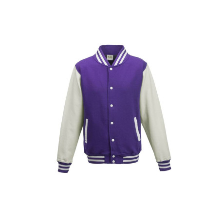 Veste teddy enfant vierge ou à personnaliser Sweat baseball