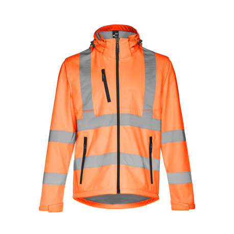 THC ZAGREB WORK. Softshell technique haute visibilité pour homme,
