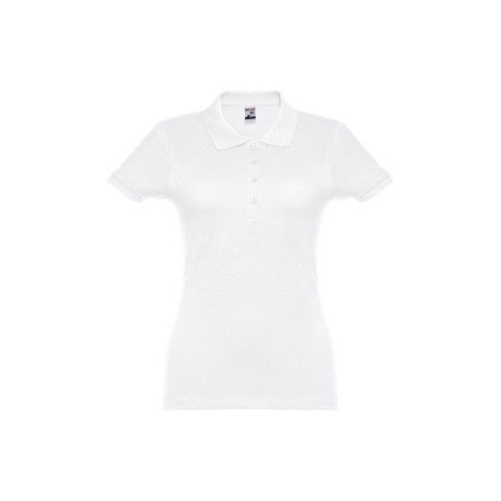 THC EVE WH. Polo pour femme vierge ou à personnaliser