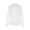 THC PARIS WOMEN WH. Chemise popeline pour femme ML vierge ou à pe