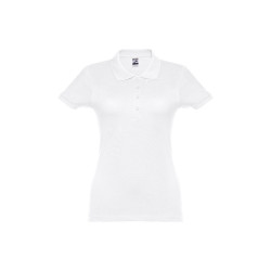 THC EVE WH. Polo pour femme vierge ou à personnaliser