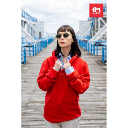 THC VIENNA. Pull polaire col zippé unisexe vierge ou à personnali