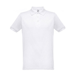 THC BERLIN WH. Polo pour homme vierge ou à personnaliser