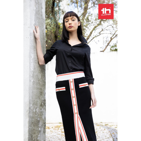 THC BATALHA WOMEN. Chemise popeline pour femme MC vierge ou à per