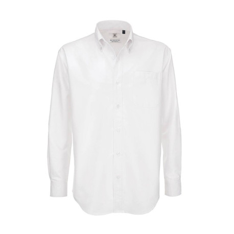 Chemise oxford homme vierge ou avec votre logo