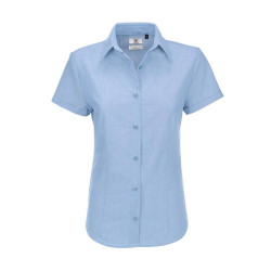 Chemisette oxford femme vierge ou avec votre logo