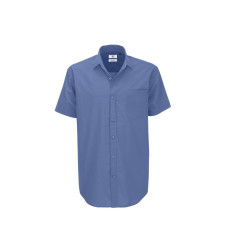 Chemisette popeline homme vierge ou avec votre logo