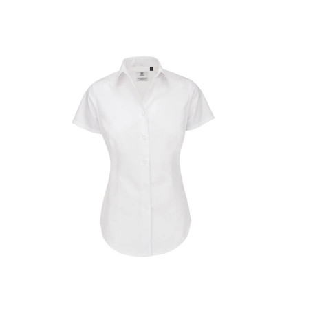 Chemisette popeline femme vierge ou avec votre logo
