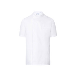 Chemise de cuisine manches courtes vierge ou avec votre logo