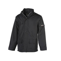 Veste doublée manches amovibles vierge ou à personnaliser